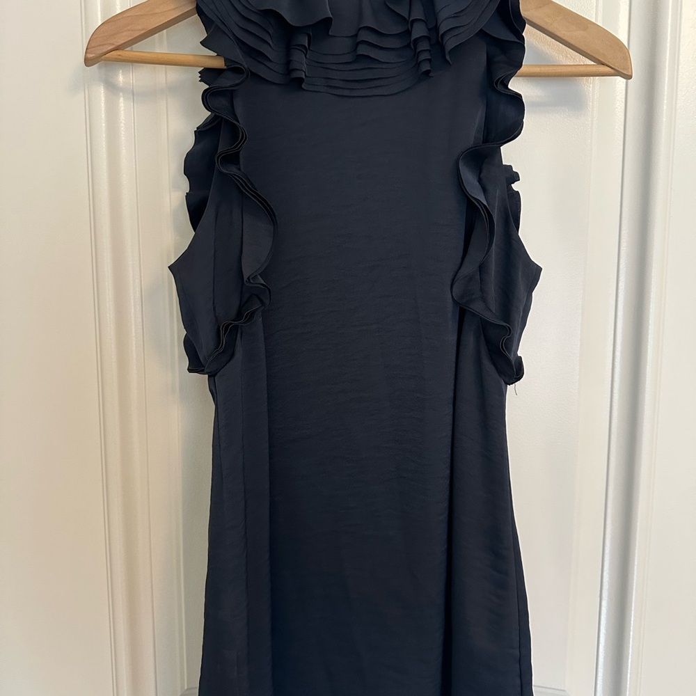 Reiss Midnight Sleeveless Blouse